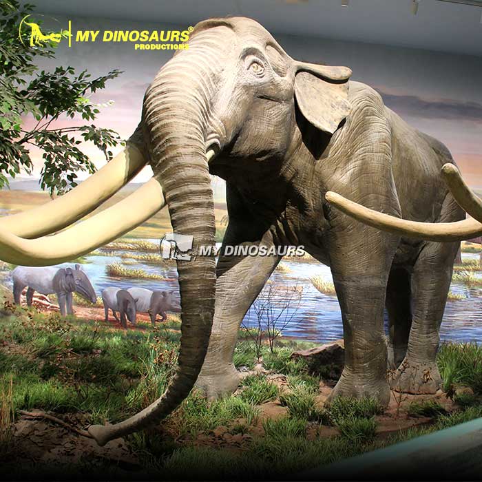 AA-121 室内公园博物馆大象模型