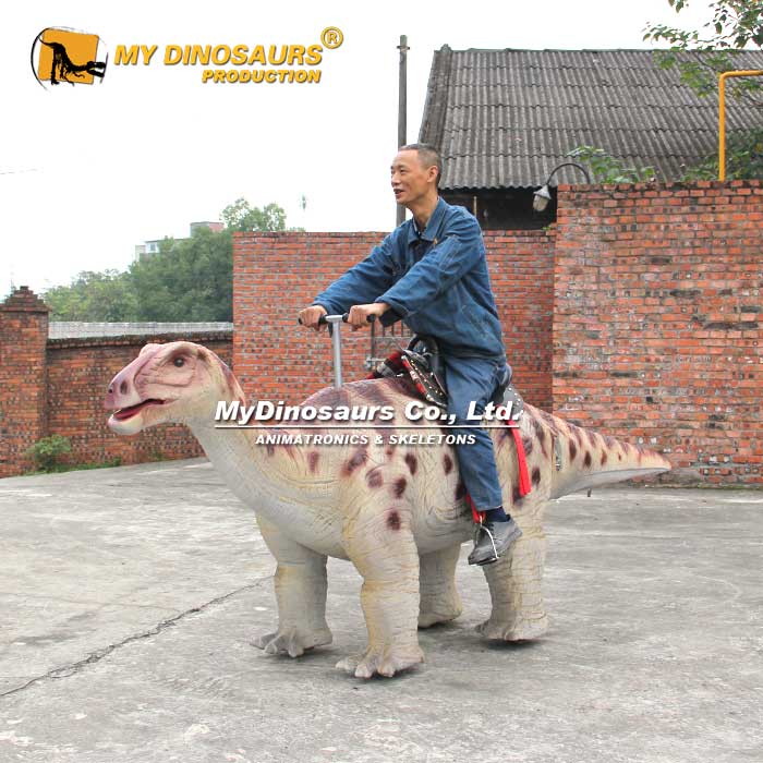 WDR-052 支持大人小孩乘坐的恐龙走龙软胶电动模型 可发声骑乘玩具