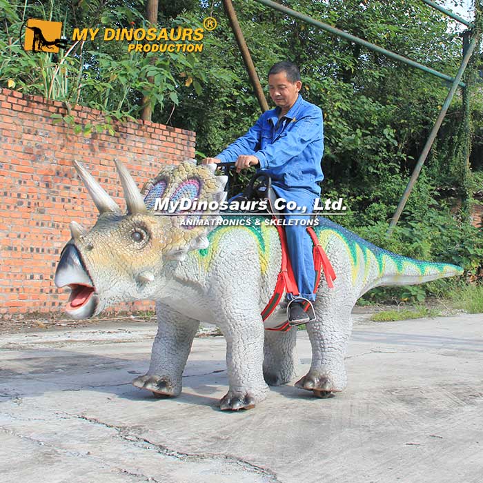 WDR-059 电动硅胶恐龙可骑乘会走路发声恐龙