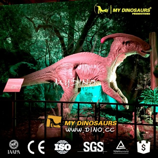 AD-036恐龙博物馆仿生机械恐龙模型-副栉龙