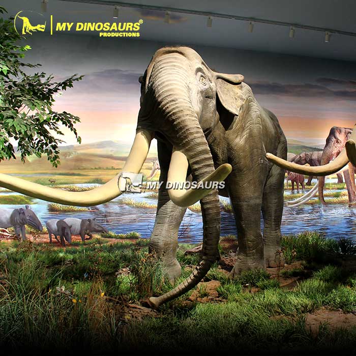 AA-098 地质博物馆装饰仿真动物剑齿象