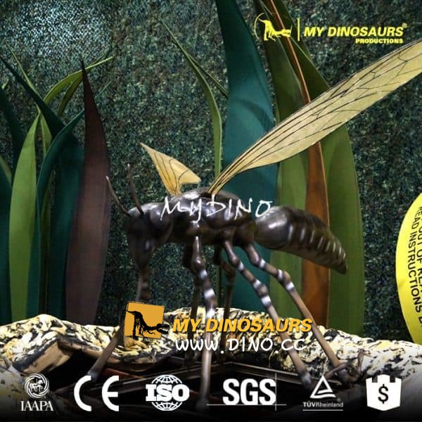 AI-057 自然历史博物馆巨型昆虫展览动物蚊子