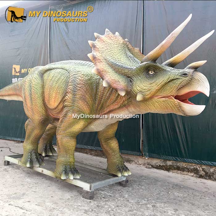 AD-130 侏罗纪主题公园恐龙景点 电子仿真会动三角龙