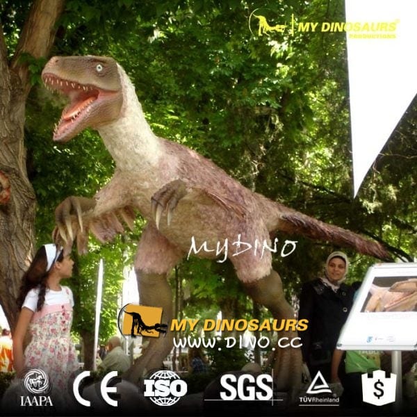AD-060硅胶仿真侏罗纪恐龙景观-伶盗龙