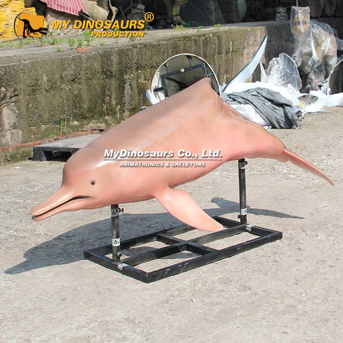 BL-065 亚马逊海豚落地式摆件 仿真玻璃钢海洋生物