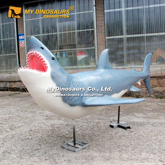 AA-170策划道具摆件拍照景点宣传 仿真鲨鱼装饰品模型 海洋动物工艺品