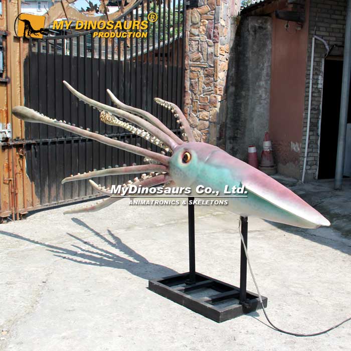 AA-187 软体硅胶电动动物鱿鱼模型装饰摆件