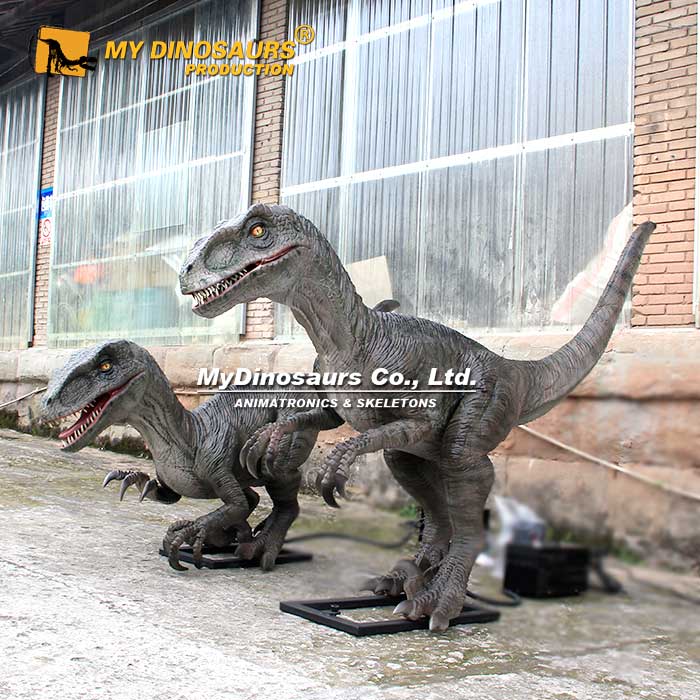 AD-279 仿真电动迅猛龙模型 侏罗纪世界创意恐龙电动摆件