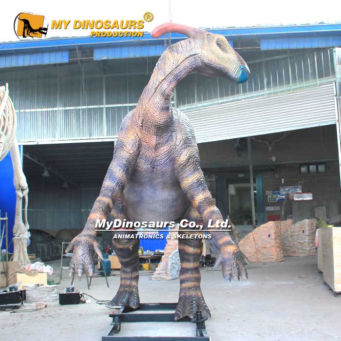 AD-296 仿真副栉龙标本模型 活动主题装饰展览摆件