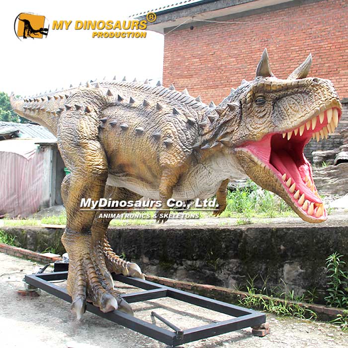 AD-323 大型仿真恐龙电动机械模型手工制作硅胶牛龙