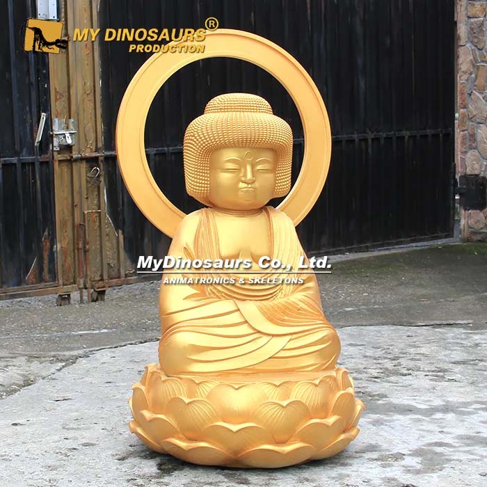 DZ-027 佛像玻璃钢雕塑 传统手工工艺