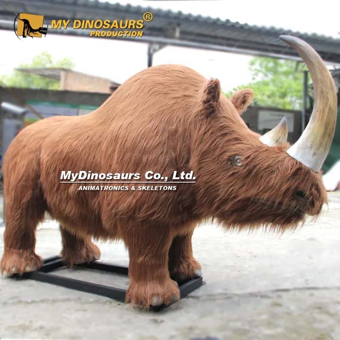 AA-218 仿真电动披毛犀 主题展馆互动装置