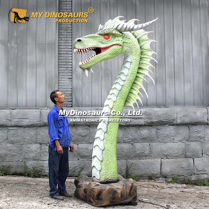 ADD-065  仿真西方龙头部装置 主题空间焦点展品