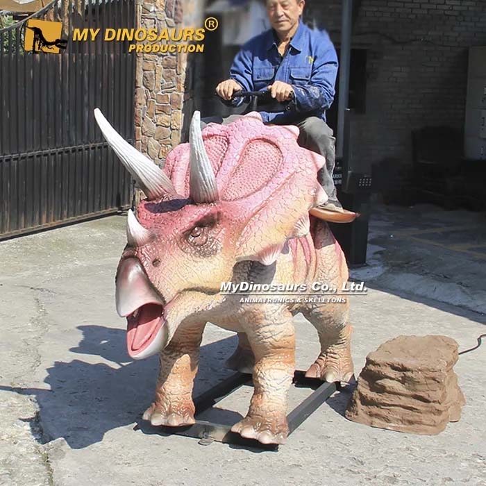 WDR-063 仿真电动三角龙骑乘互动模型