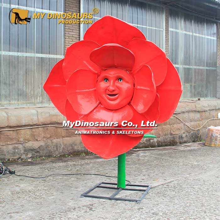 Animatronic-Red-Flower-1