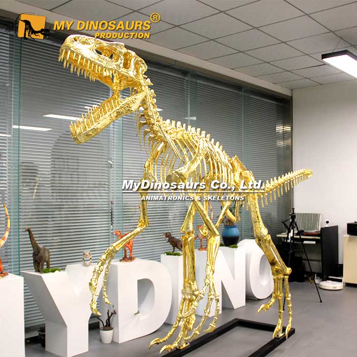 Gold-Utahraptor-Skeleton-2 Gold-Utahraptor-Skeleton-2