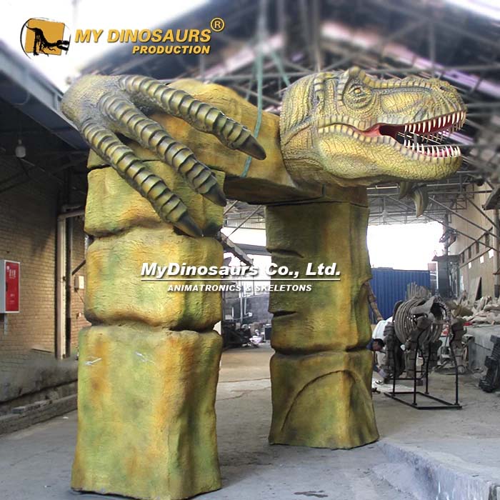 Dinosaur Gate Statue Dinosaur Gate Statue