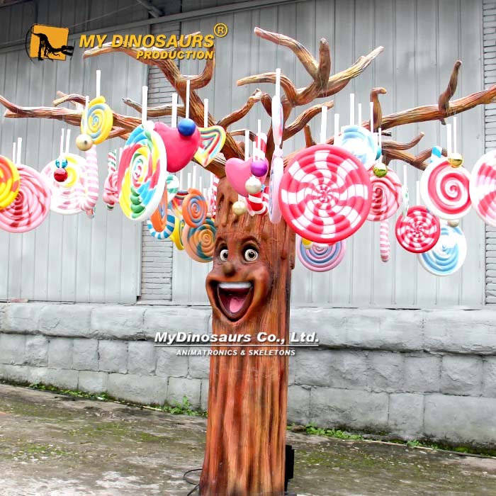 Halloween Animatronic Candy Tree Talking Halloween Animatronic Candy Tree Talking