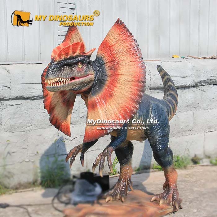 Jurassic Style Dilophosaurus Animatronic 1 Jurassic Style Dilophosaurus Animatronic 1