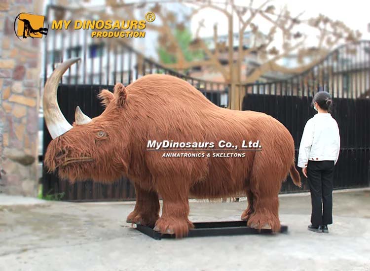 3.5m lifesize Woolly rhinoceros Model