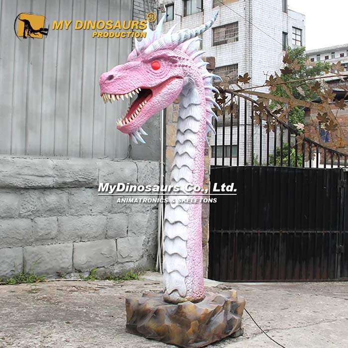 Pink Dragon Head Animatronic 5 Pink Dragon Head Animatronic 5