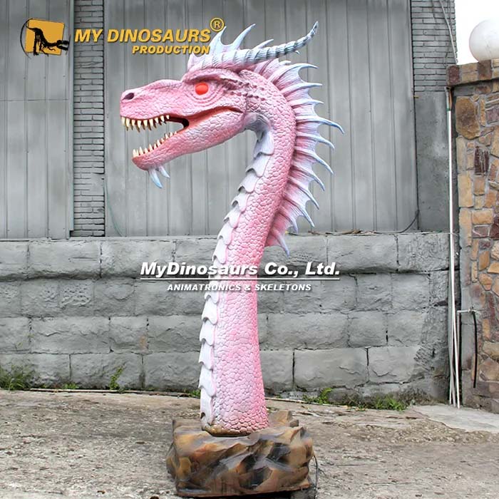 Pink Dragon Head Animatronic 4 Pink Dragon Head Animatronic 4