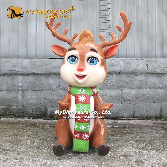 Cute Reindeer Animatronic Cute Reindeer Animatronic