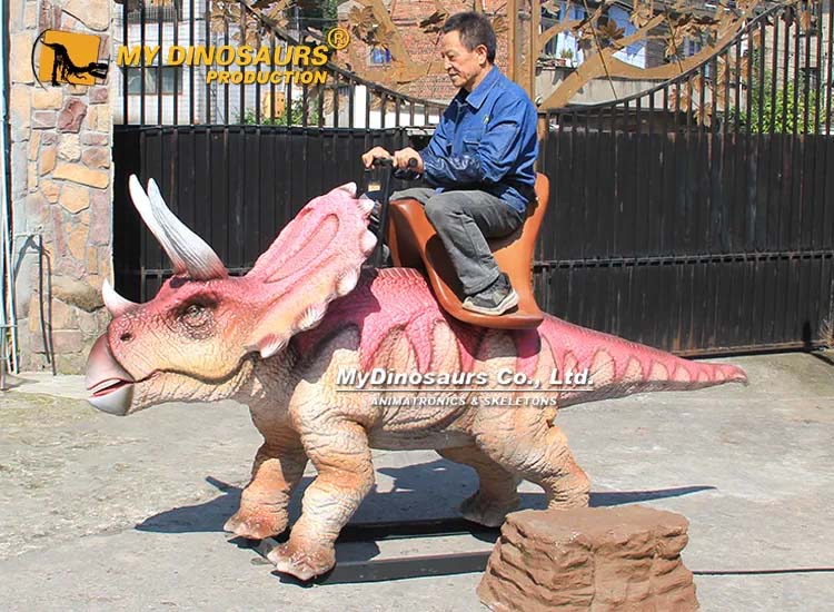 Pink Triceratops Ride Pink Triceratops Ride