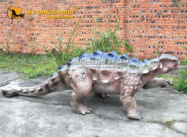 Dying Ankylosaurus Dinosaur Animatronic 1