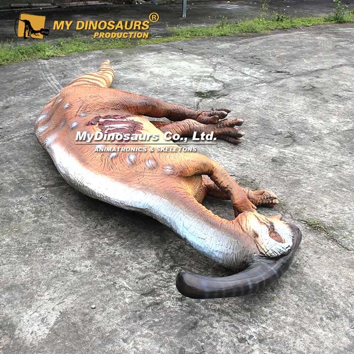 Dying Hadrosaurus Dinosaur Animatronic 1 Dying Hadrosaurus Dinosaur Animatronic 1