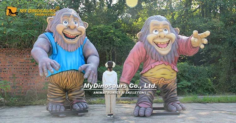 Giant Trolls Animatronic 2 Giant Trolls Animatronic 2