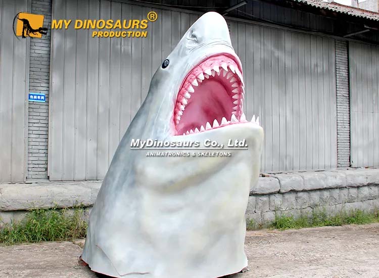 Megalodon Shark Head Sculpture 4