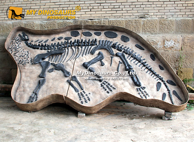 Fossilized in-ground Stegosaurus 1 Fossilized in-ground Stegosaurus 1