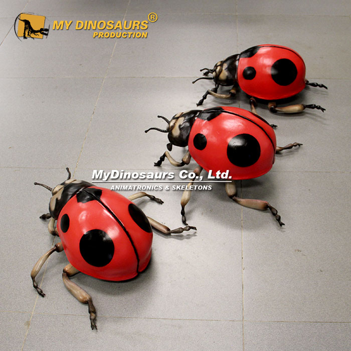 Giant Ladybugs Statue 50cm