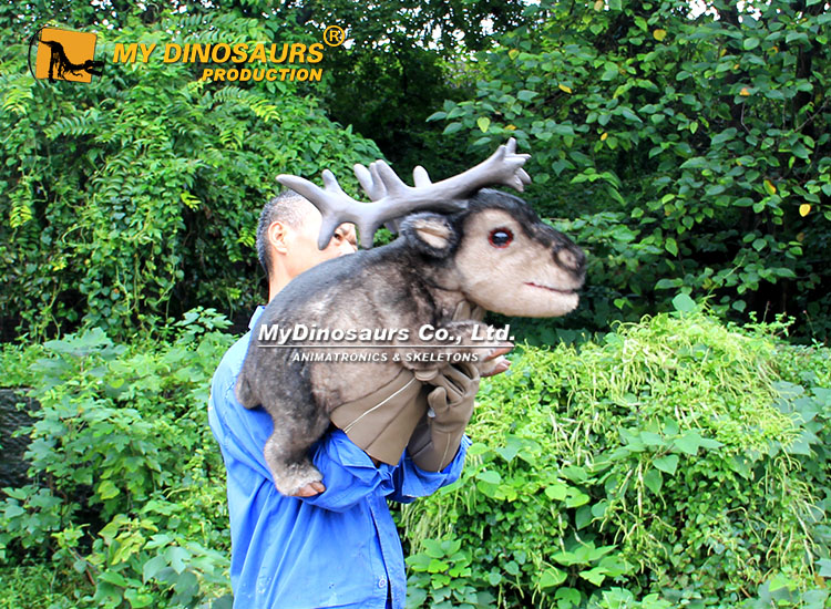 Reindeer Hand Puppet with False Arm 4 Reindeer Hand Puppet with False Arm 4