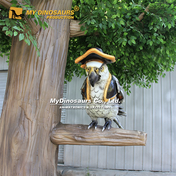 Talking Parrot Stand on Tree 3 Talking Parrot Stand on Tree 3