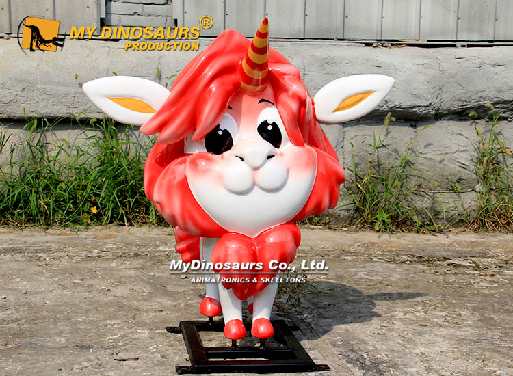 Cartoon Unicorn Figure Cartoon Unicorn Figure