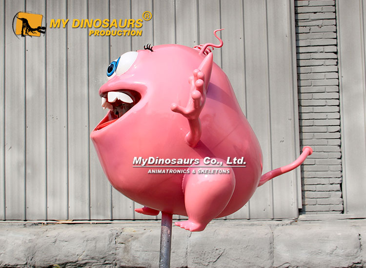 Pink Cartoon Bat Monster Statue 9 Pink Cartoon Bat Monster Statue 9