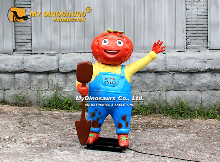 Animatronic Strawberry Scarecrow 3