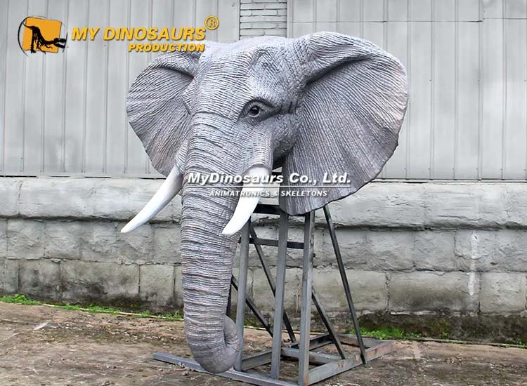 Life-size elephant head Decor 5 Life-size elephant head Decor 5