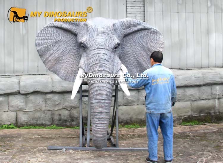 Life-size elephant head Decor 3 Life-size elephant head Decor 3