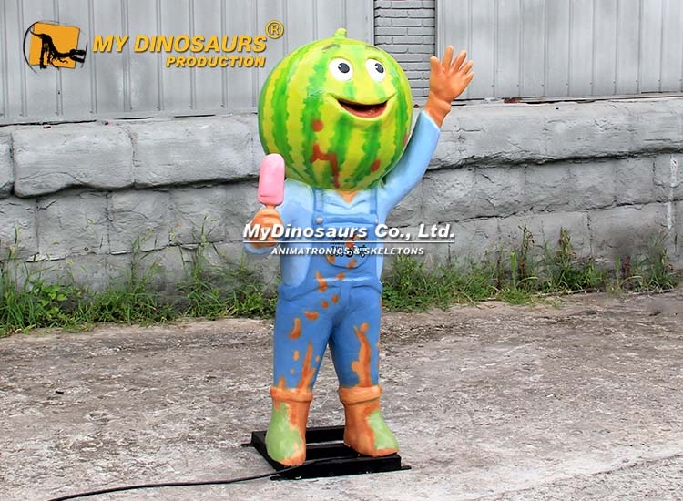 Animatronic Watermelon Mascot 3 Animatronic Watermelon Mascot 3